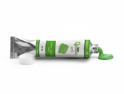 Peinture gouache tempera liderpapel tube en aluminium de 60 ml coloris vert