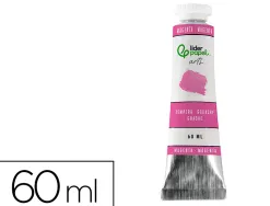 Peinture gouache tempera liderpapel tube en aluminium de 60 ml coloris magenta