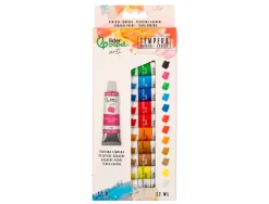 Peinture gouache tempera liderpapel boite de 12 tubes en aluminium de 12 ml coloris assortis