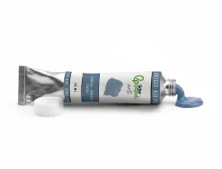 Peinture gouache tempera liderpapel tube en aluminium de 60 ml coloris bleu grisatre