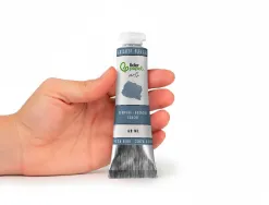 Peinture gouache tempera liderpapel tube en aluminium de 60 ml coloris bleu grisatre