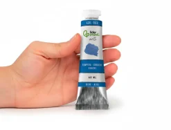 Peinture gouache tempera liderpapel tube en aluminium de 60 ml coloris bleu