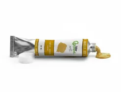 Peinture gouache tempera liderpapel tube en aluminium de 60 ml coloris ocre jaune