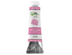 Peinture gouache tempera liderpapel tube en aluminium de 60 ml coloris rose