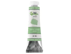Peinture gouache tempera liderpapel tube en aluminium de 60 ml coloris vert menthe
