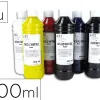Peinture liquide o'color deco vitre 500ml coloris assortis coffret 6 bouteilles
