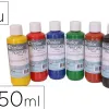 Peinture tissu o'color 250ml coloris classiques assortis coffret polypro 6 unites