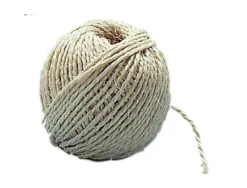 Pelote ficelle sisal naturel graine creative 30m resistance 90kg