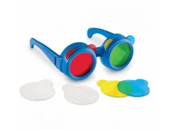 Perception visuelles learning resources lunettes a filtres colores 1 paire de lunettes 8 verrres diffrents 1 guide