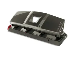 Perforateur maped advanced réglette multiformats a4 et a5 capacité perforation 25 feuilles 4 trous noir 118x8x335mm