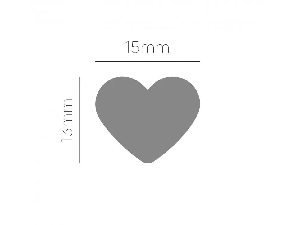 Perforateur mini innspiro coeur perfore feutrine mousse caoutchouc 2mm max papier 120/200g bristol decoupe 15 a