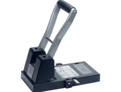 Perforateur q-connect capacité perforation 100f 2 trous coloris noir 129x200x281mm