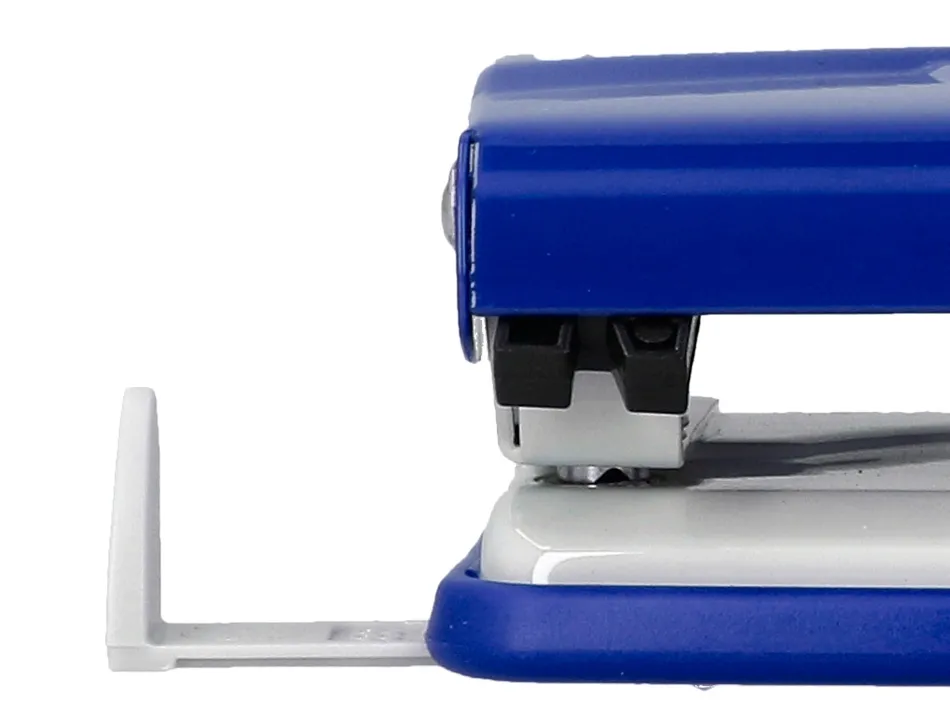 Perforateur q-connect kf14215 2 trous ouverture 1mm capacite 10 feuilles coloris bleu