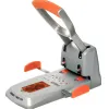 Perforateur rapid suprême hdc150 poignée caoutchouc guidage centrage automatique perforation 150f 192x204x387mm