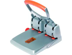 Perforateur rapid suprème hdc150 4 trous diamètre 6mm capacité perforation 150f coloris argent/orange 320x170x360mm