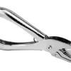 Perforette q-connect 1 trou capacité 6f coloris chromé 16x63x144mm