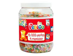 Perle à repasser graine créative 15 coloris assortis pot 10000 unités