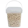 Perle bois ronde diametre 10mm coloris naurel lot de 1100 perles