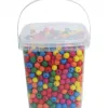 Perle bois ronde ocolor diametre 10mm coloris assortis lot de 1100 perles