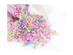 Perle de rocaille innspiro 5mm coloris nacres assortis bocal de 500g