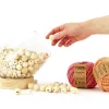 Perles en bois graine creative diametre 20mm sachet 18 pieces