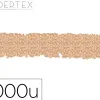 Perles sodertex rondelle bois 3x8mm coloris naturel pack 1000 unites