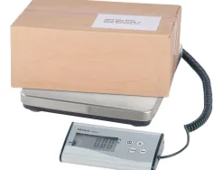 Pese-paquet maul cargo 120kg min 50g 360x270x450mm grand plateau acier inoxydable 27x27cm fonction comptage facile
