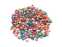 Pièce mosaïque antique forme et épaisseur irrégulières seau 1kg