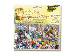 Pierre décorative folia assortiment formes coloris lot 800 unités