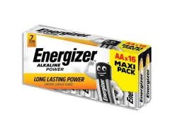 Pile energizer alcaline power i.c.e. lr06 taille aa blister 16 unités