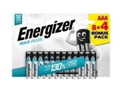 Pile energizer max alcaline lr03 taille aaa blister 12 unites