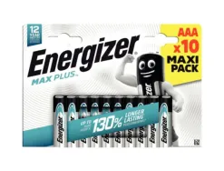 Pile energizer max plus lr03/aaa 1,5v blister 10 unites