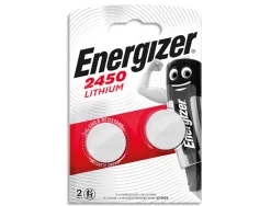 Pile energizer miniature appareils électroniques i.c.e. cr2450 3v blister 2 unités