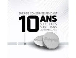 Pile energizer miniature appareils électroniques i.c.e. lr44 1.5v blister 2 unités