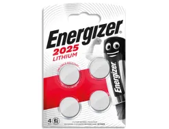 Pile energizer miniature lithium cr2025 blister 4 unites