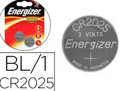 Pile energizer miniature appareils électroniques i.c.e. cr2025 3v blister 2 unités