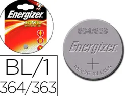 Pile energizer montres oxyde argent i.c.e. 364/363 blister 1 unité