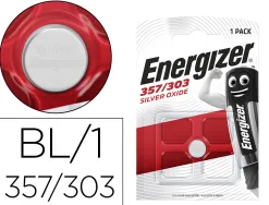 Pile energizer montres oxyde argent i.c.e. 357/303 blister 1 unité