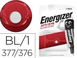 Pile energizer montres oxyde argent i.c.e. 377/376 blister 1 unité