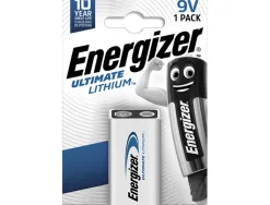Pile energizer ultimate lithium 9v 6lr61 unité