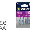 Pile lr03 lithium professional blister de 4