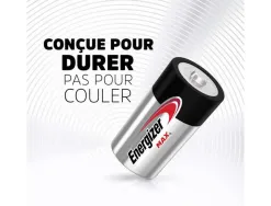 Pile max c lr14 energizer pack de 2 piles