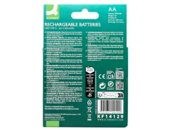 Pile q-connect aa rechargeable usb-c blister 4 unites