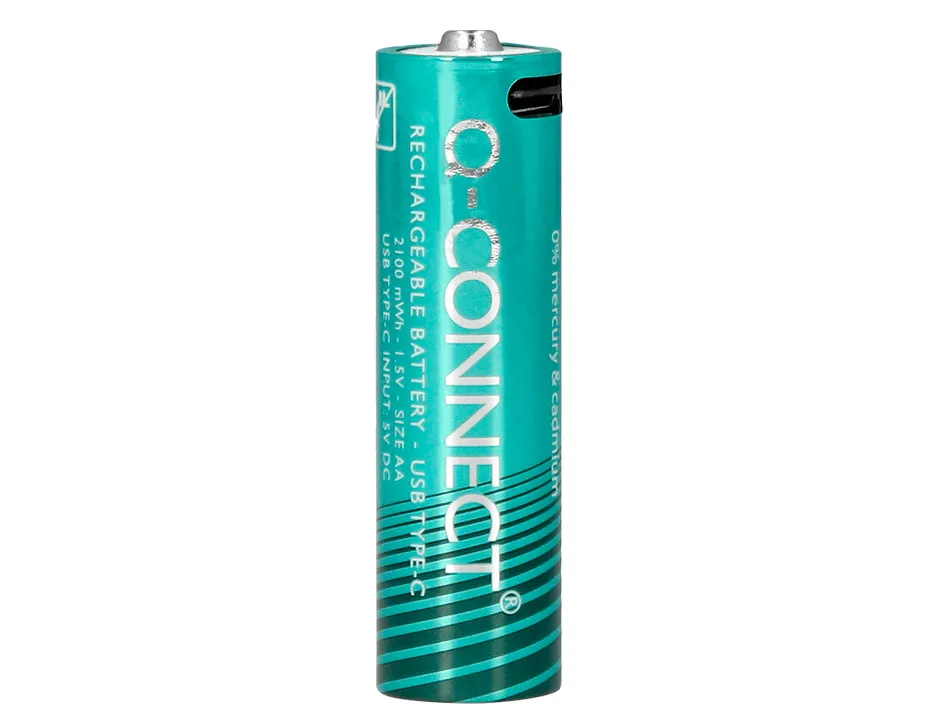 Pile q-connect aa rechargeable usb-c blister 4 unites
