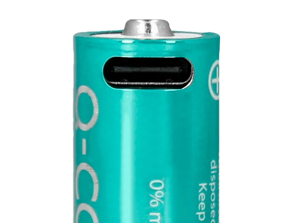 Pile q-connect aa rechargeable usb-c blister 4 unites