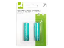 Pile q-connect alcaline aa rechargeable blister 2 unites