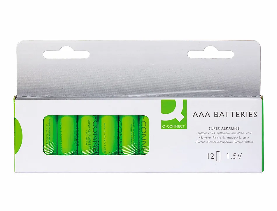 Pile q-connect alcaline aaa blister 12 unites