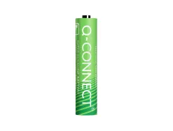 Pile q-connect alcaline aaa lr03 capacité 1.5v pack 20 unités