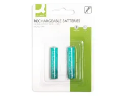 Pile q-connect alcaline aaa rechargeable blister 2 unites
