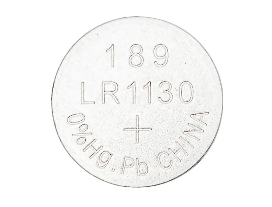 Pile q-connect bouton alcaline lr54 1,5v blister 10 unites